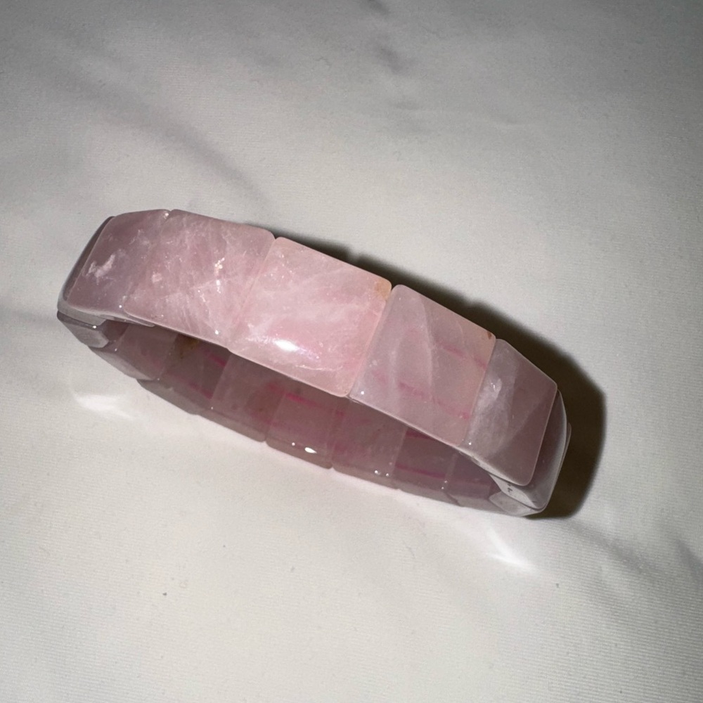 Rose Quartz Bracelet | Stretch